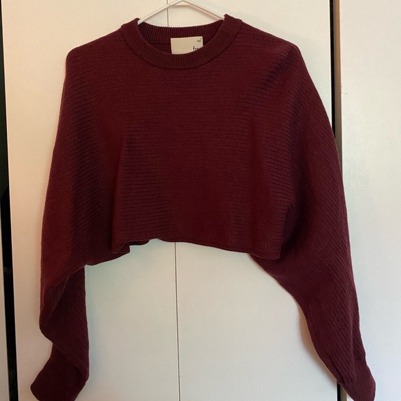 Wilfred free cropped knit sweater - Picture 2 of 3